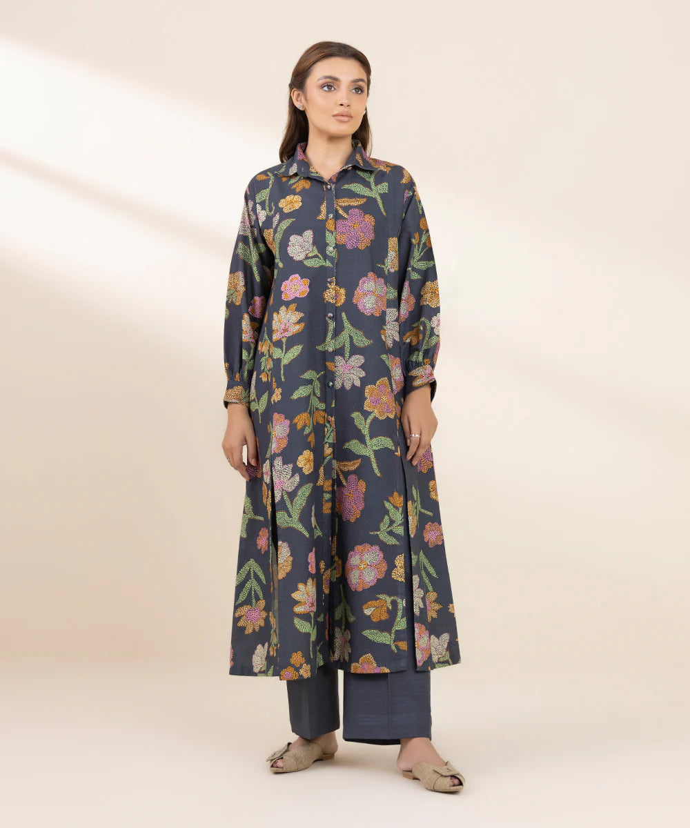 Sapphire Khaddar Two Piece Suit SP-KHD-BLK05