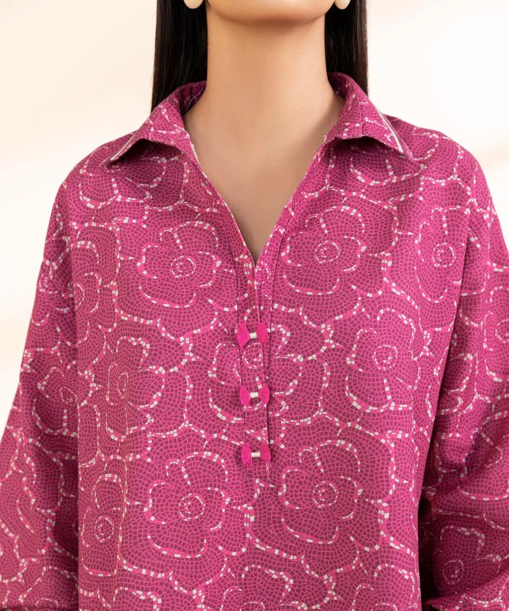 Sapphire Khaddar Three Piece Suit SP-KHD-PNK01
