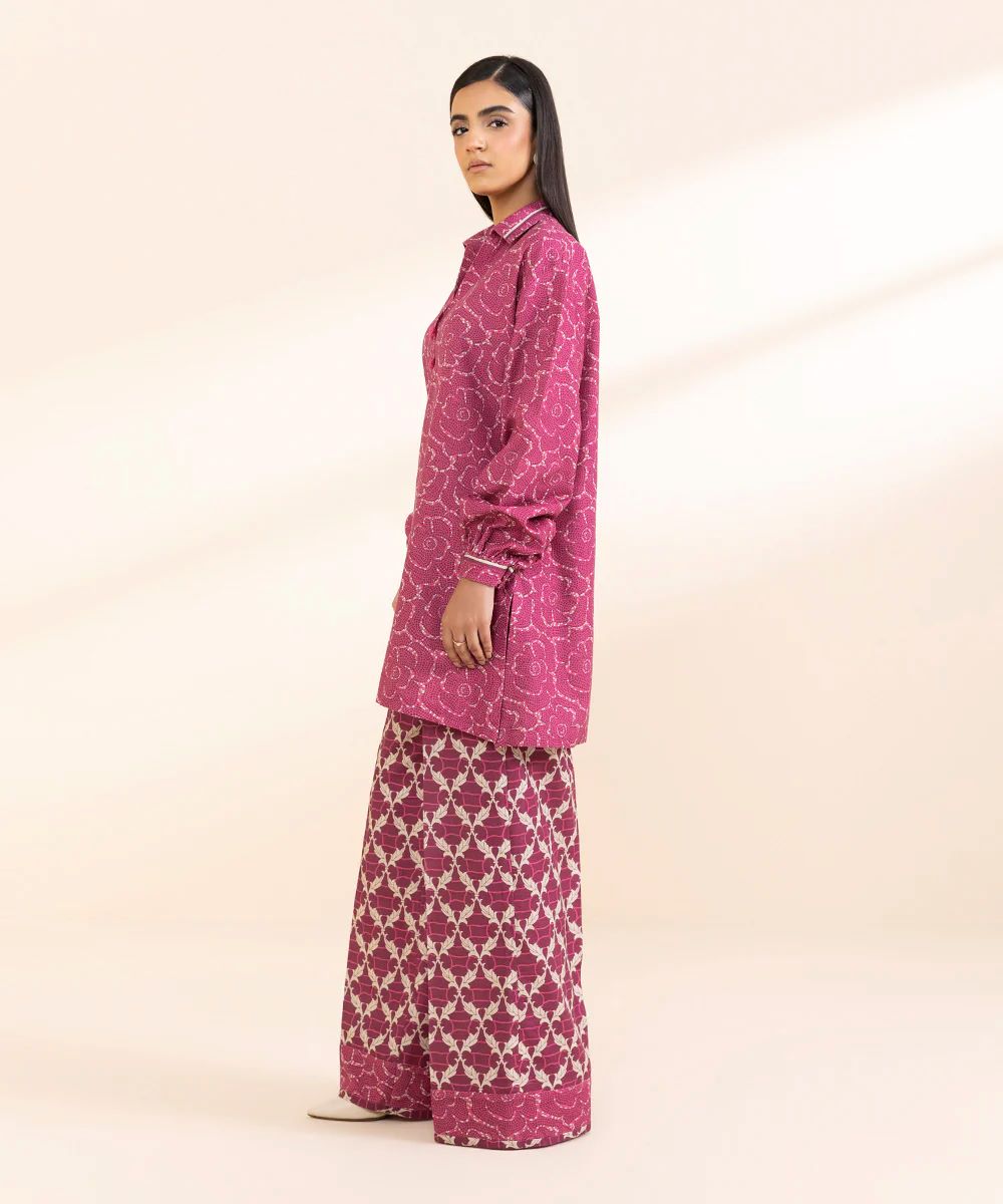 Sapphire Khaddar Three Piece Suit SP-KHD-PNK01