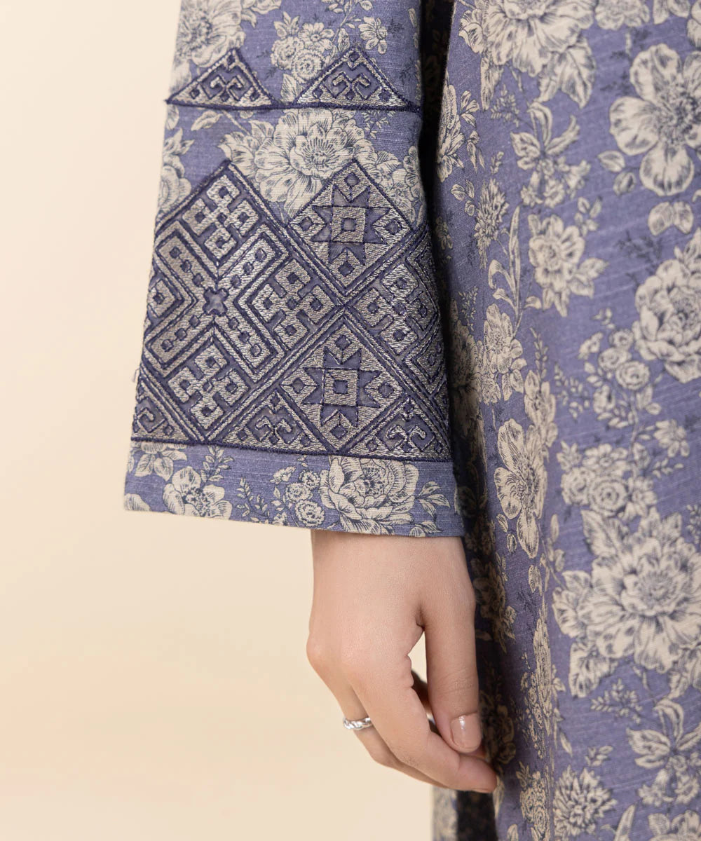 Sapphire Khaddar Three Piece Suit SP-KHD-PRP04