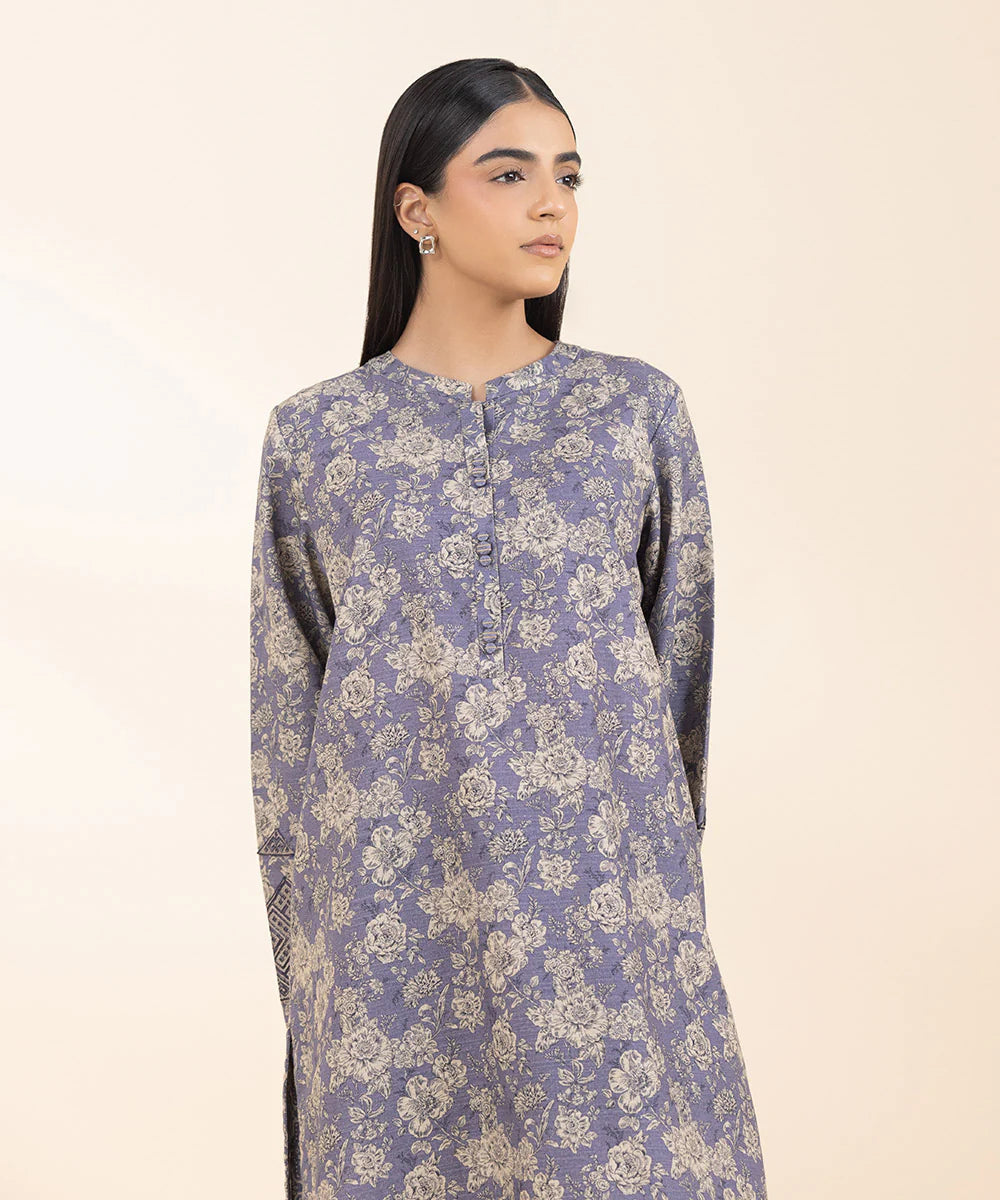 Sapphire Khaddar Three Piece Suit SP-KHD-PRP04