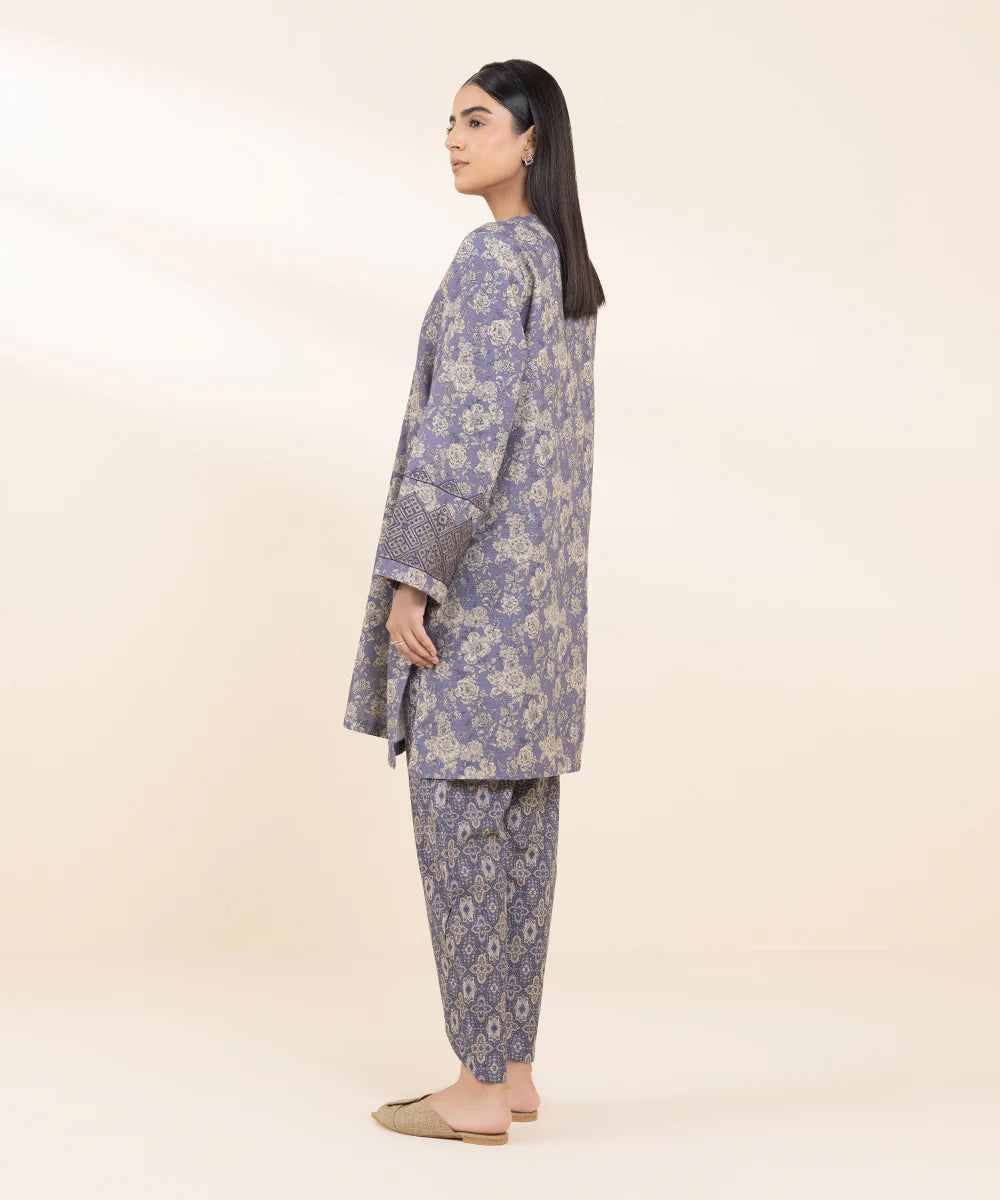 Sapphire Khaddar Three Piece Suit SP-KHD-PRP04