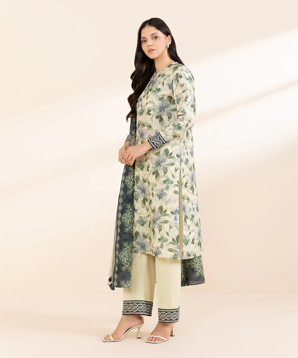 Sapphire Khaddar Three Piece Suit SP-KHD-GR01