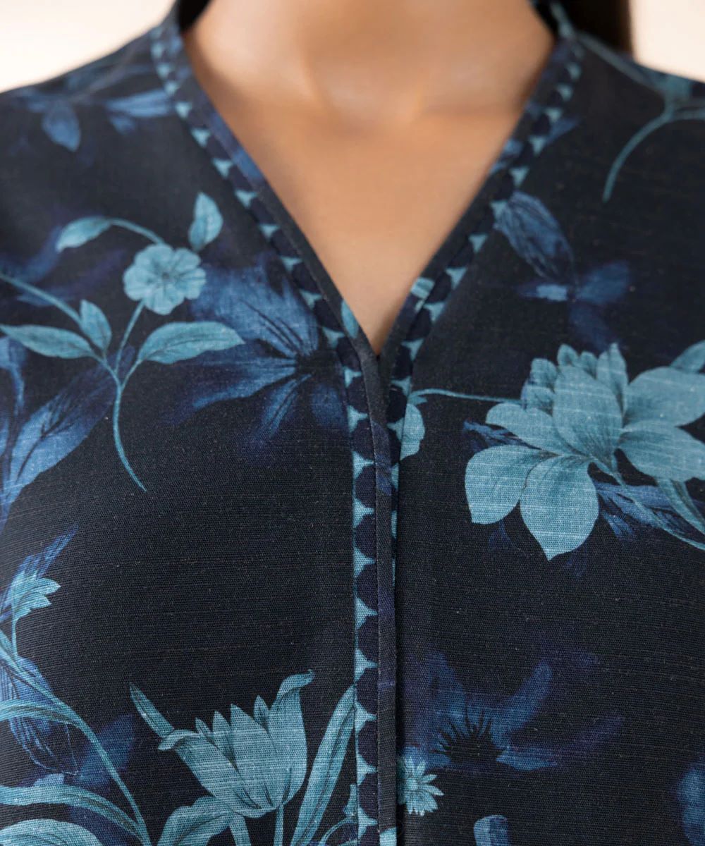 Sapphire Khaddar Three Piece Suit SP-KHD-BLU03