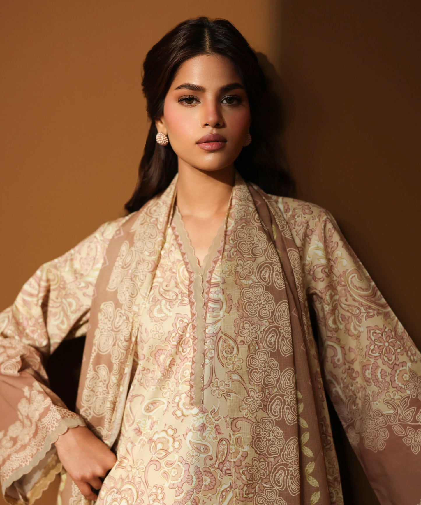 Sapphire Printed Lawn Suit With Matchin Dupatta SP-LWN-BR09