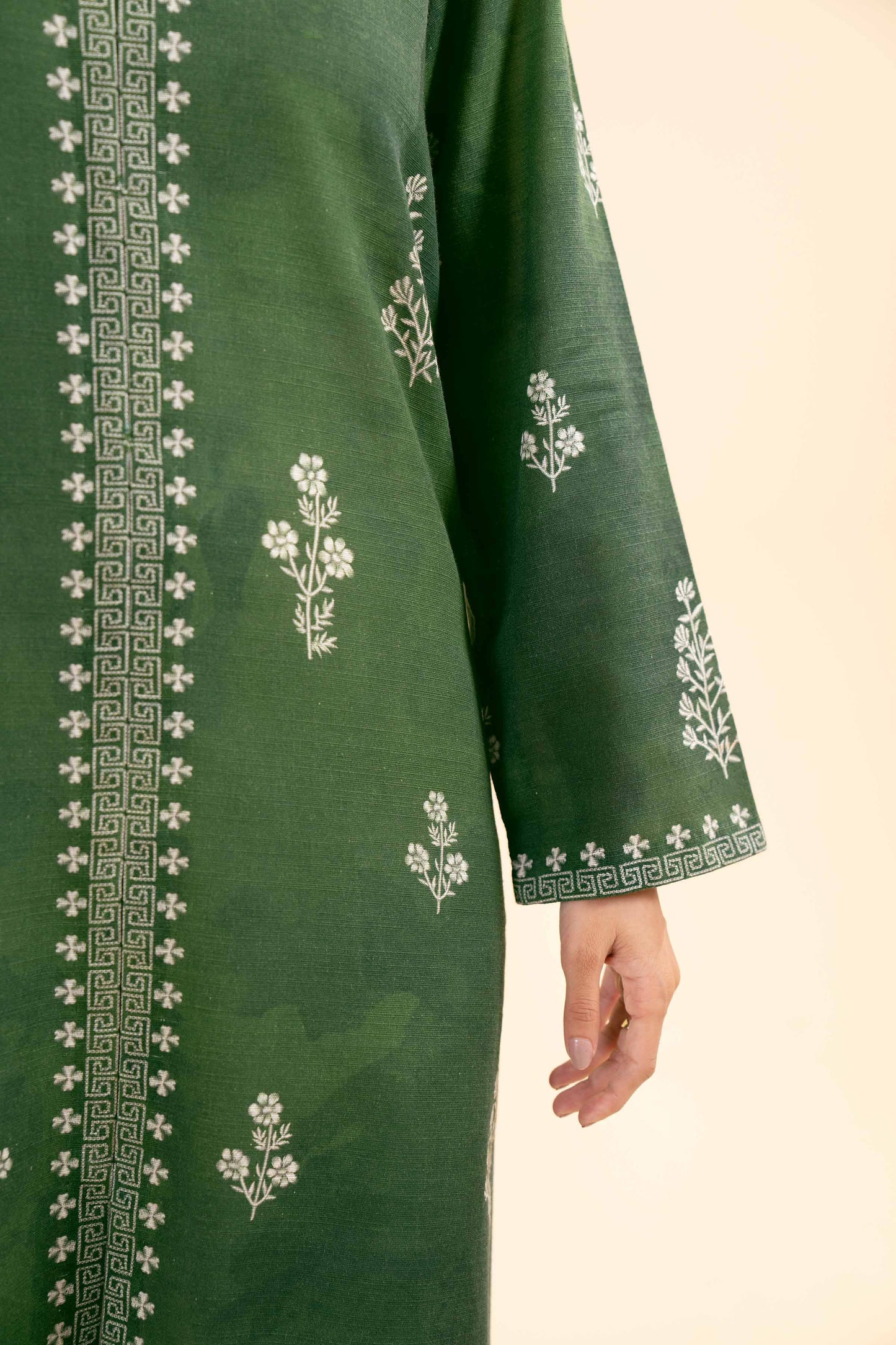 Nishaat Khaddar Two Piece Suit NS-KHD-GR03