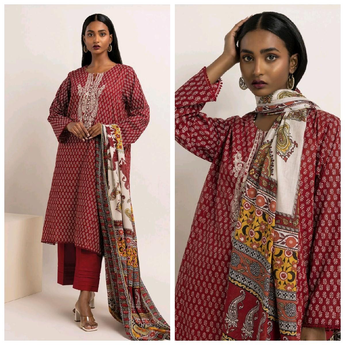 khaadi summer lawn Pakistani trouser kameez dupatta tailored stiched Traditional Clothing