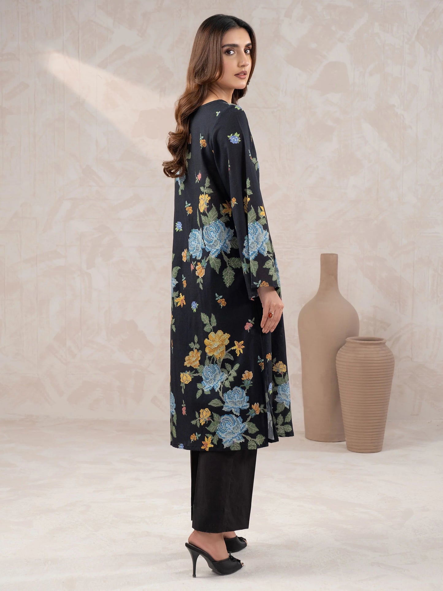 Limelight Khaddar Three Piece Suit LT-KHD-BLK01