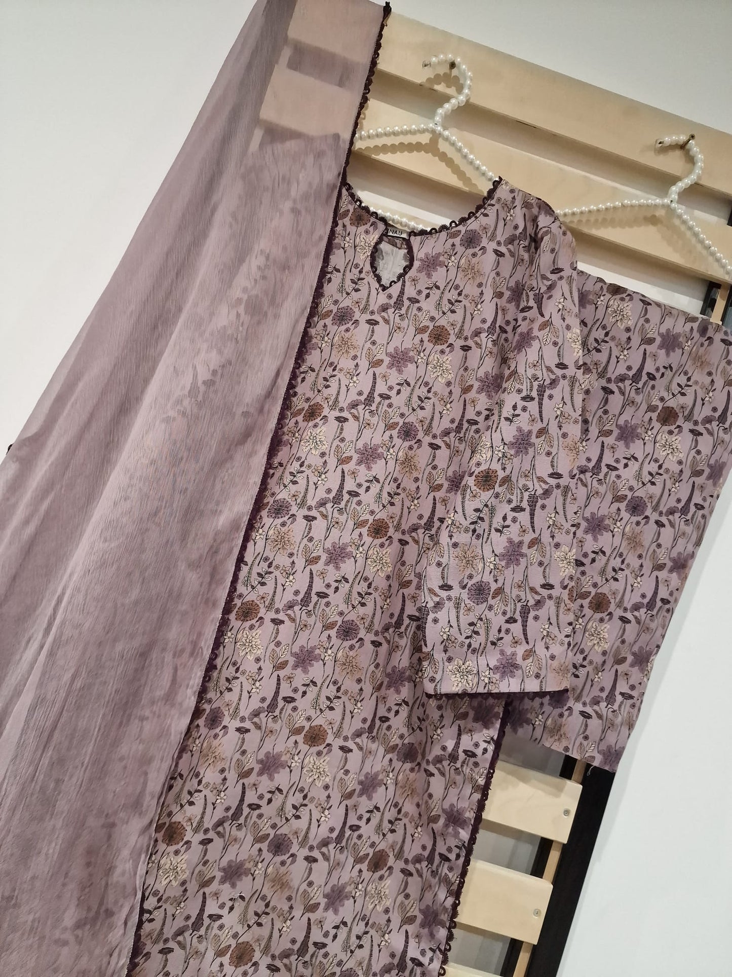 Uznau Khaddar Three Piece Suit UZ-KHD-PRP03