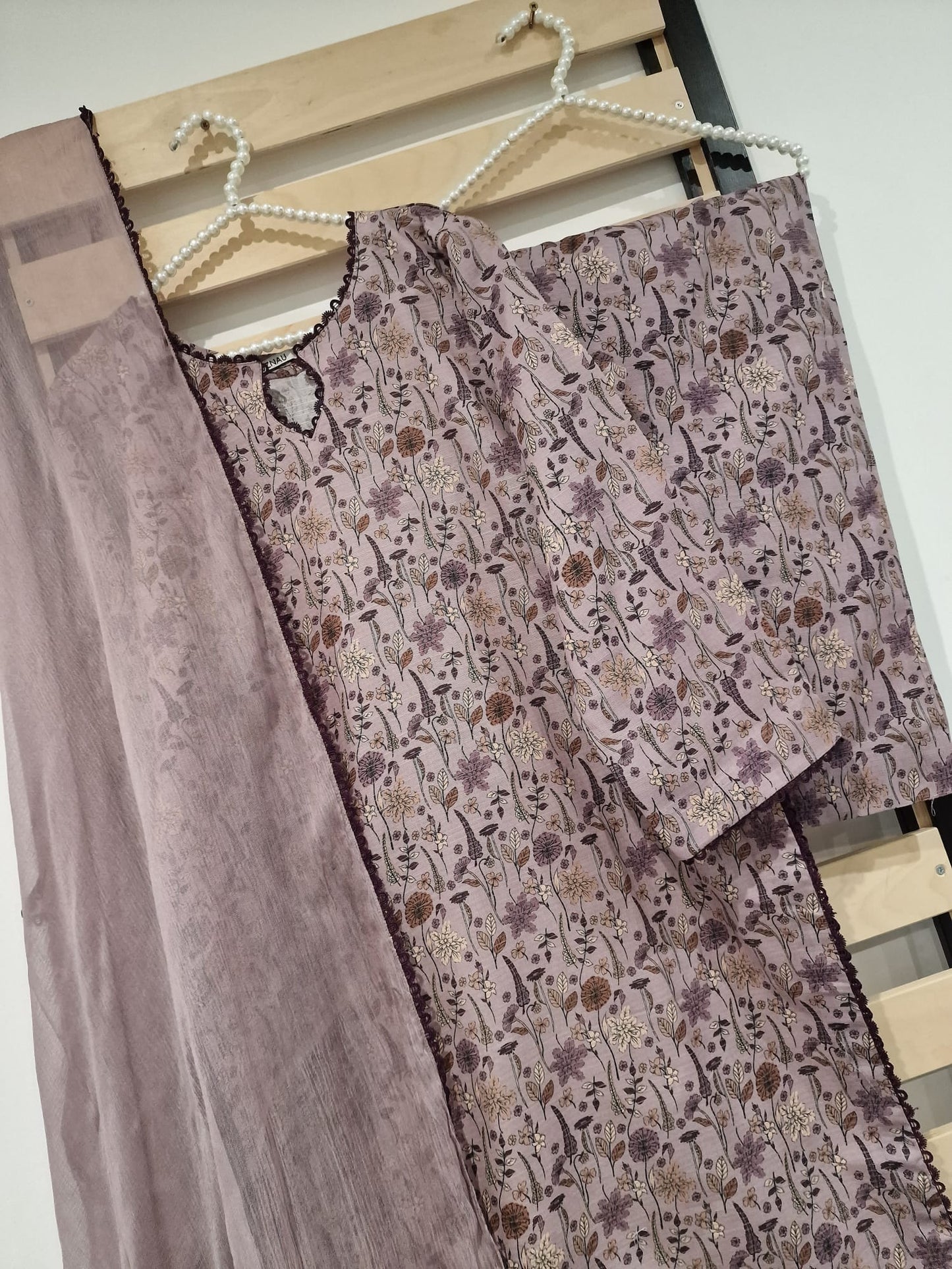 Uznau Khaddar Three Piece Suit UZ-KHD-PRP03