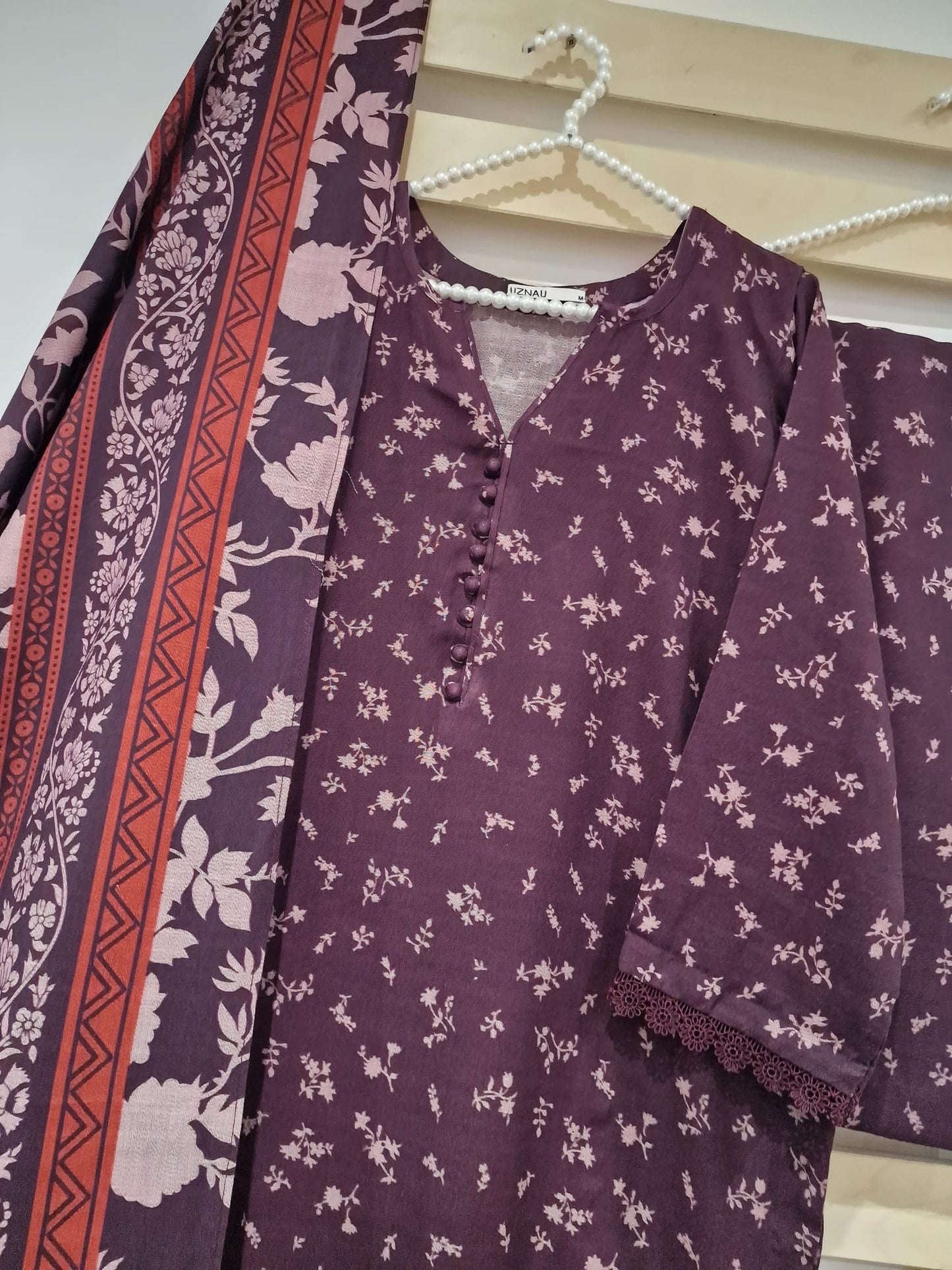 Uznau Dhanak Wool Three Piece Suit UZ-DH-PRP03