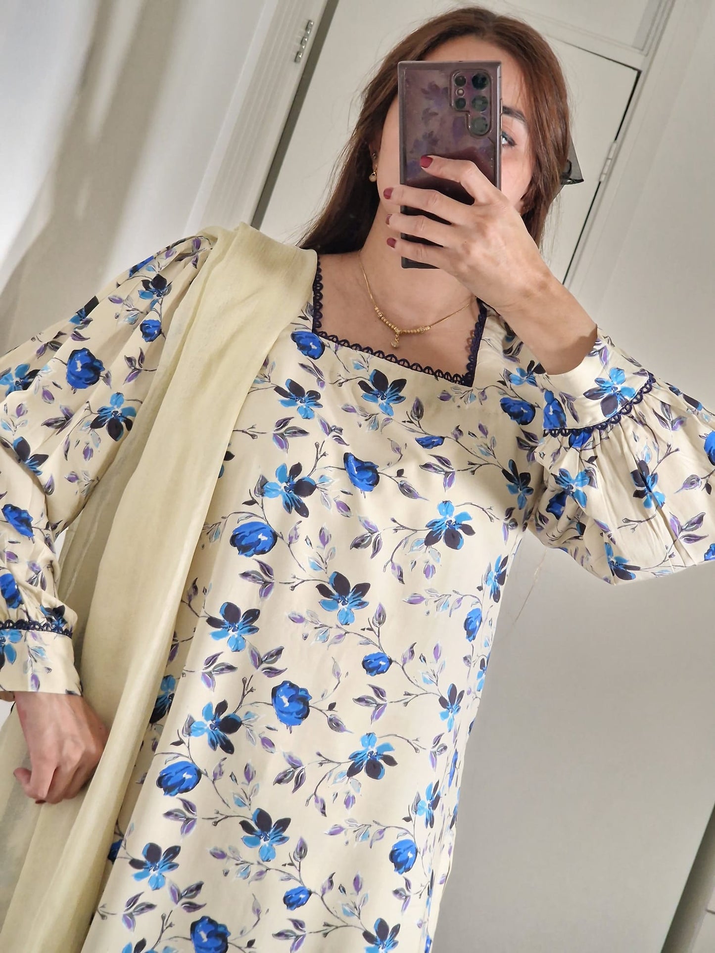 Uznau Linen Three Piece Suit UZ-LNN-WHT08