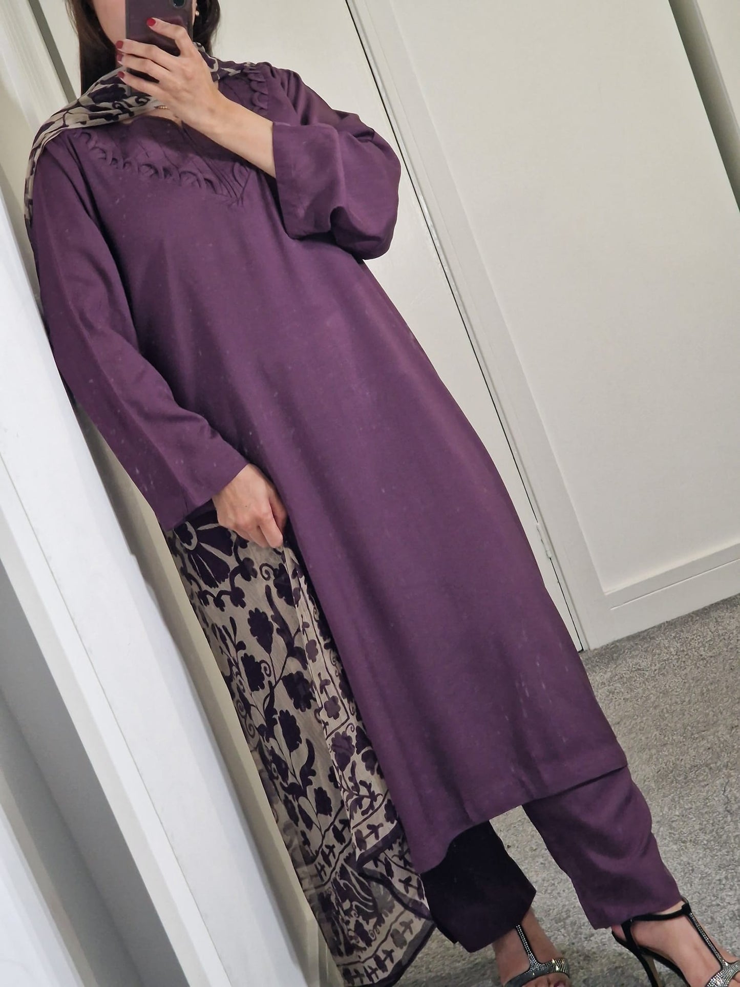 Uznau Linen Three Piece Suit UZ-LNN-PRP012