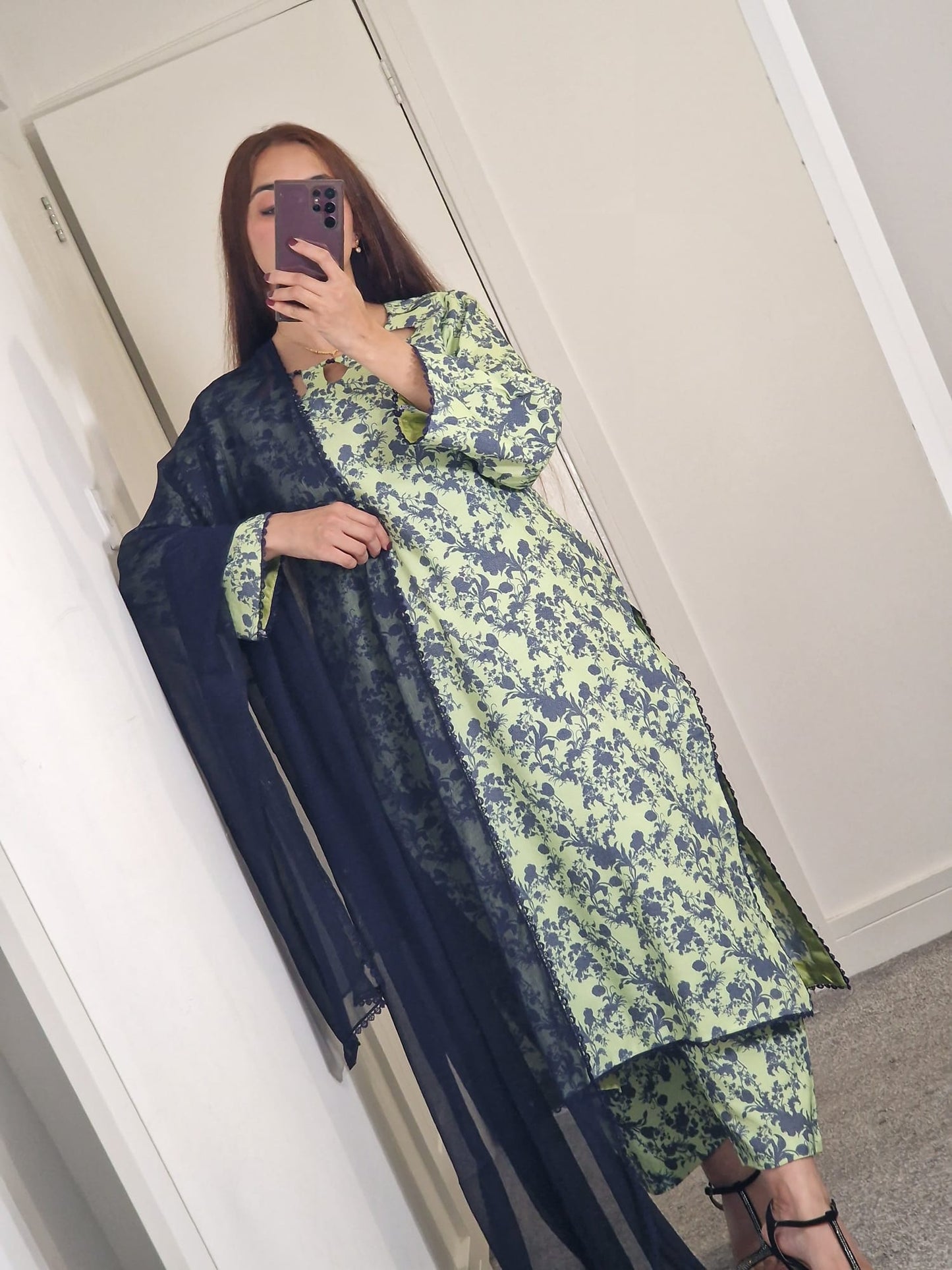 Uznau Dhanak Three Piece Suit UZ-DH-GR03