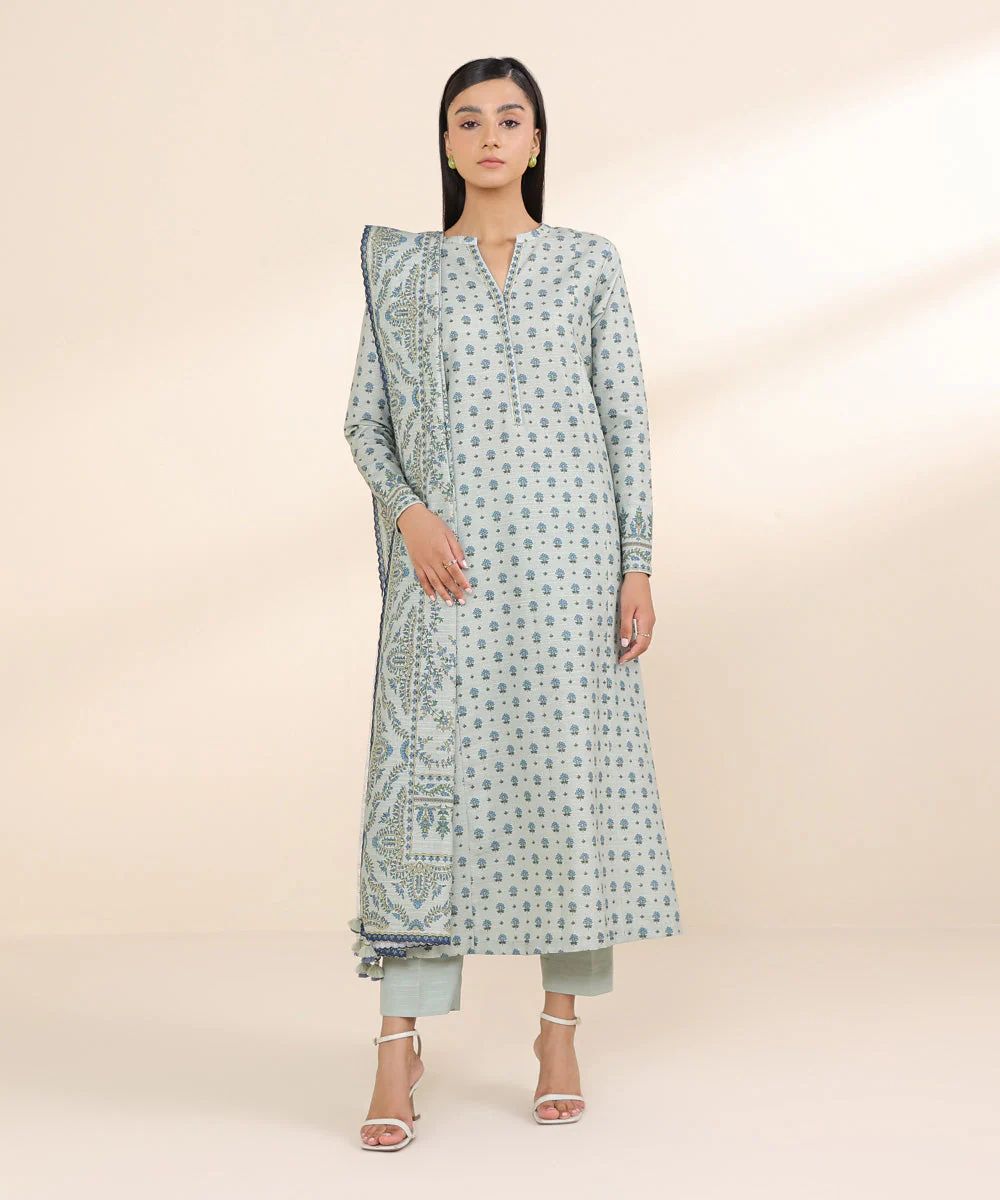 Sapphire Khaddar Three Piece Suit SP-KHD-FR02