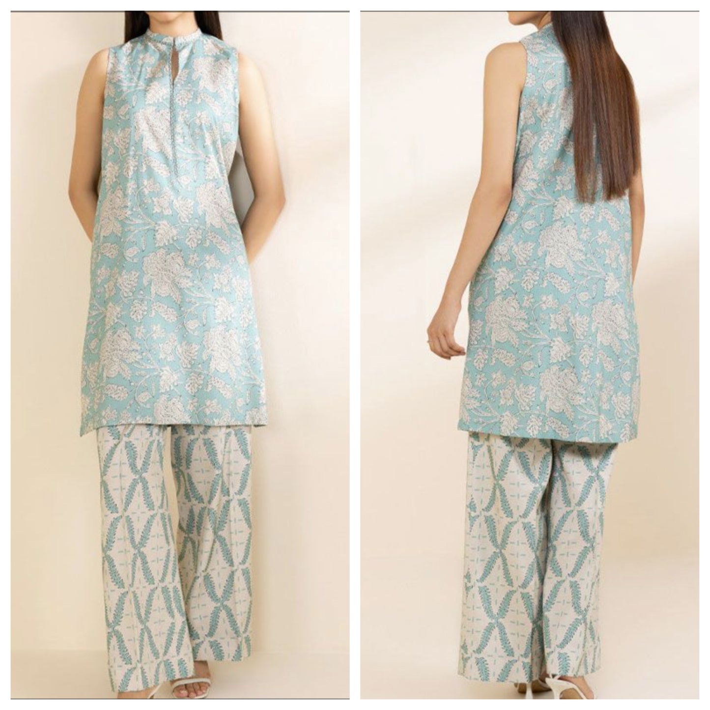 Sapphire Linen Three Piece Suit SP-LNN-GR02