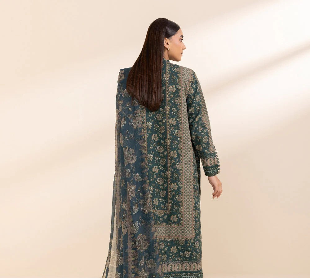 Sapphire Khaddar Three Piece Suit SP-KHD-GR04
