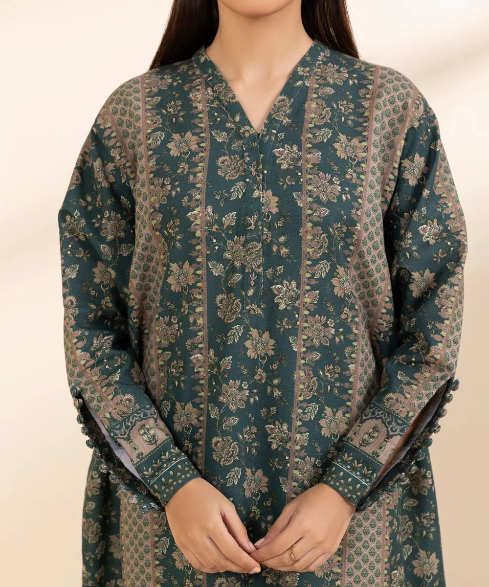 Sapphire Khaddar Three Piece Suit SP-KHD-GR04