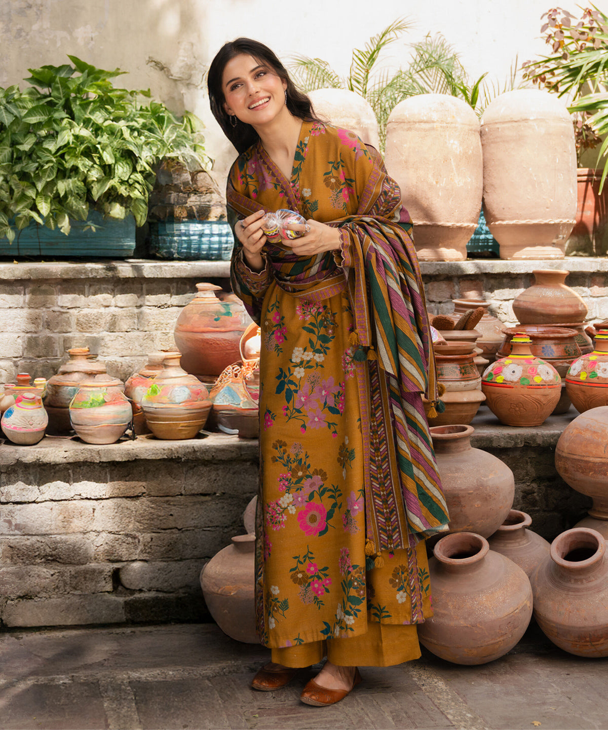 Sapphire Khaddar Three Piece Suit SP-KHD-MST01
