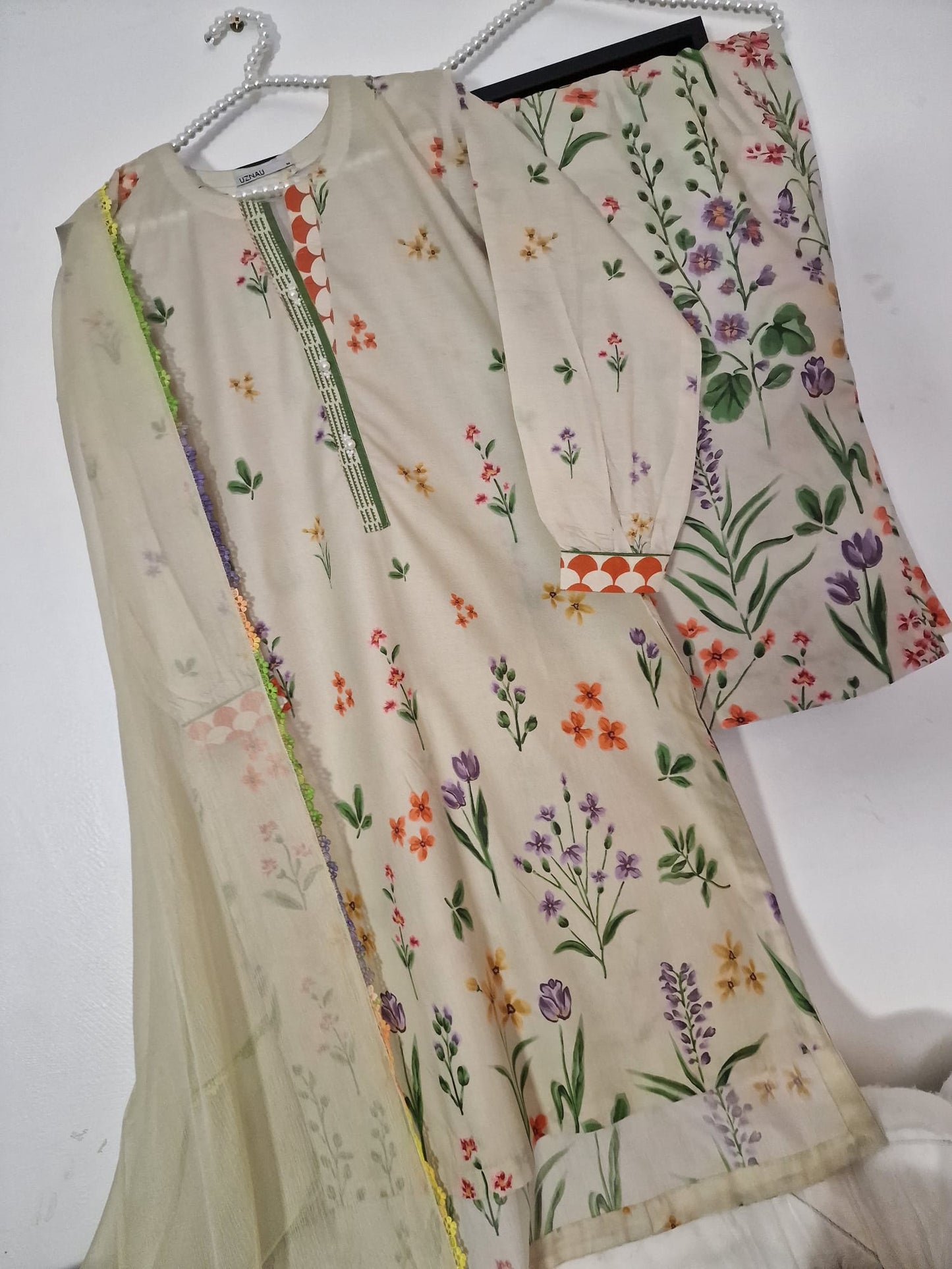 Sapphire Summer Lawn Kameez Trouser Dupatta Asian Wear SP-LWN-YL03