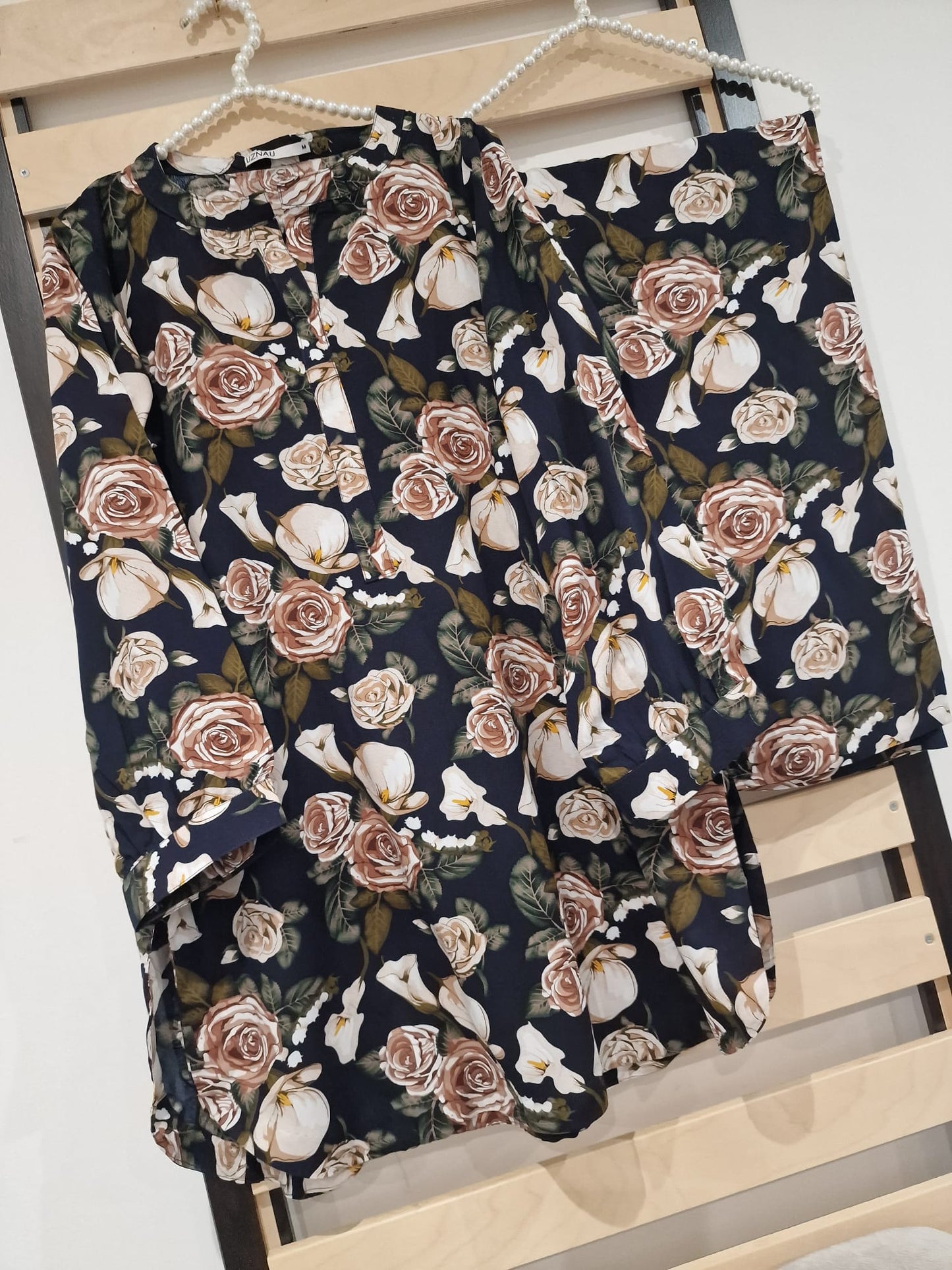 Uznau Linen Co-ord Two Piece Suit UZ-LNNCO-BLK02