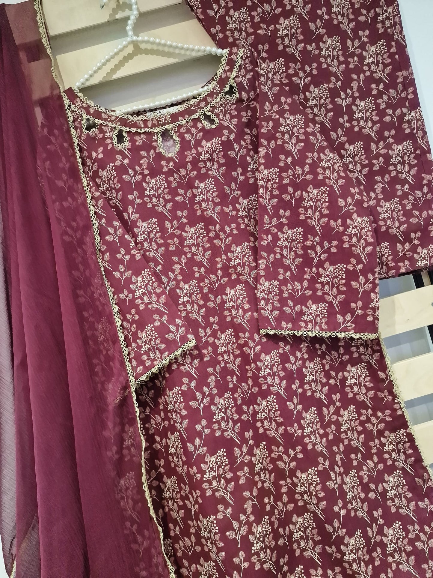 Uznau Khaddar Three Piece Suit UZ-KHD-RD02