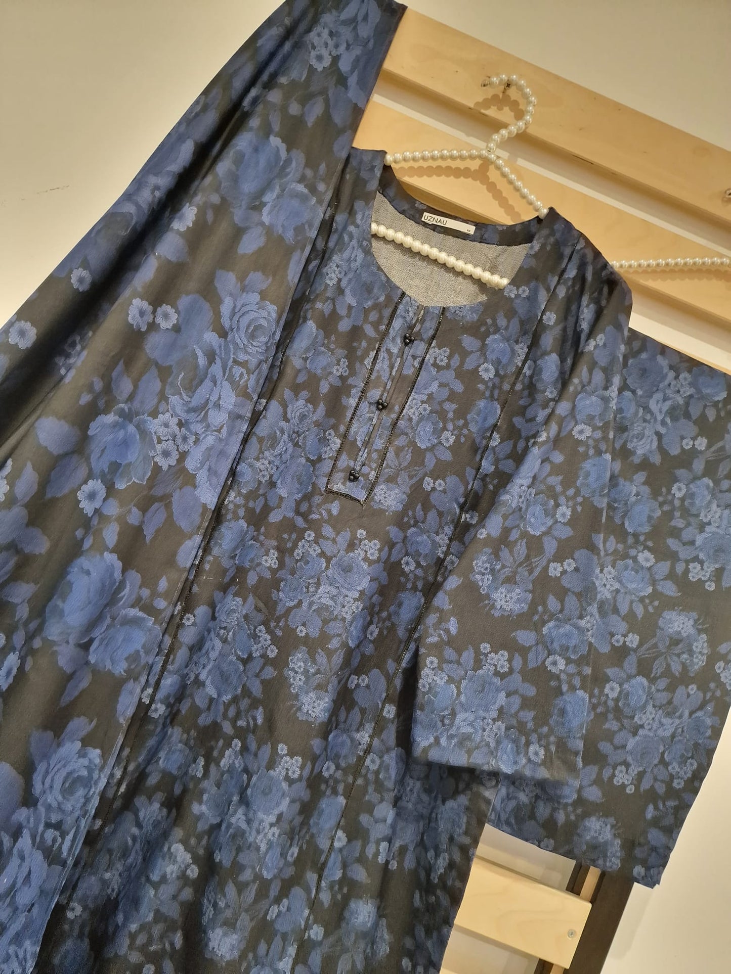 Uznau Dhanak Three Piece Suit UZ-DH-BLU02