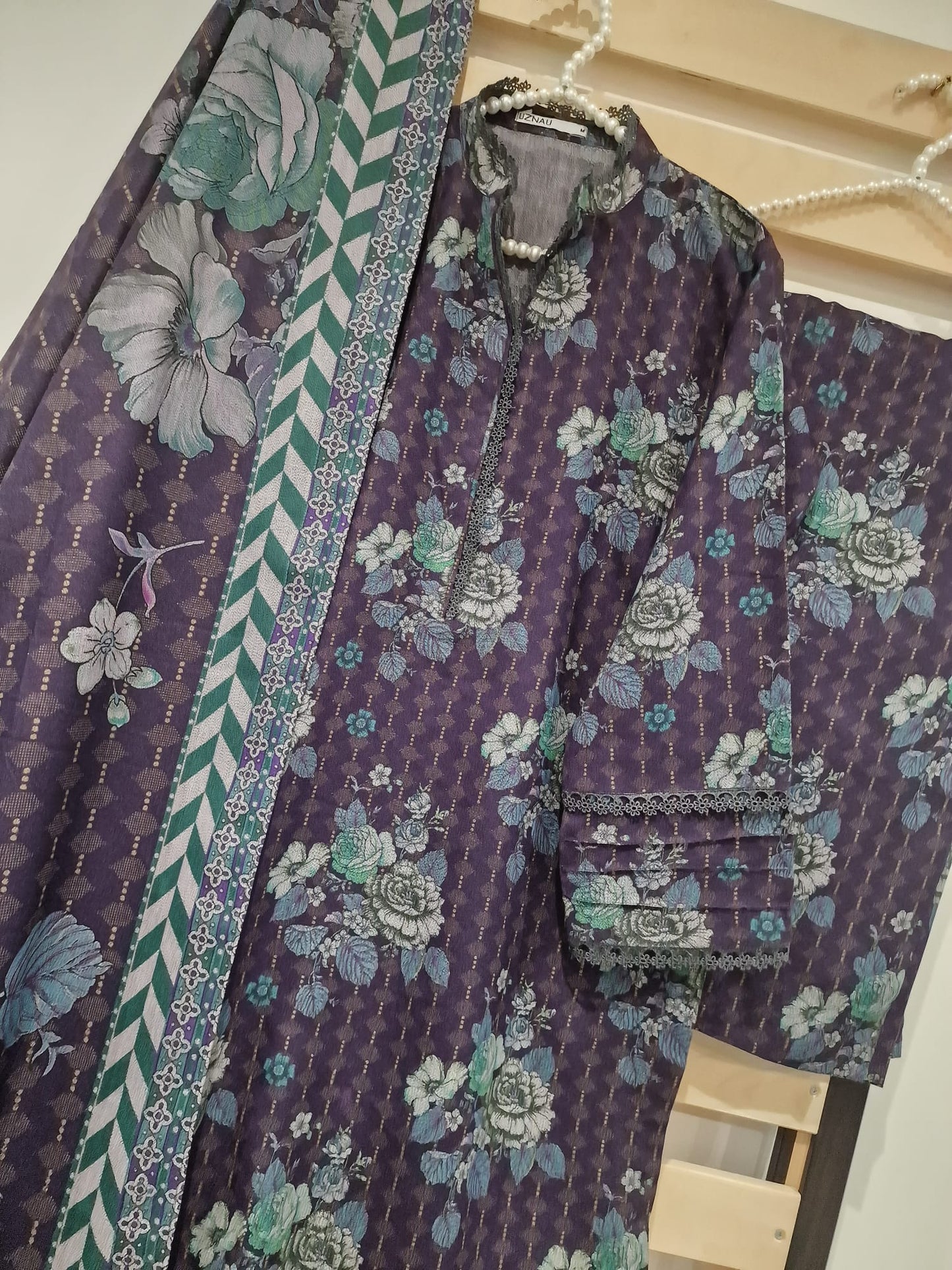 Uznau Dhanak Three Piece Suit UZ-DH-PRP02