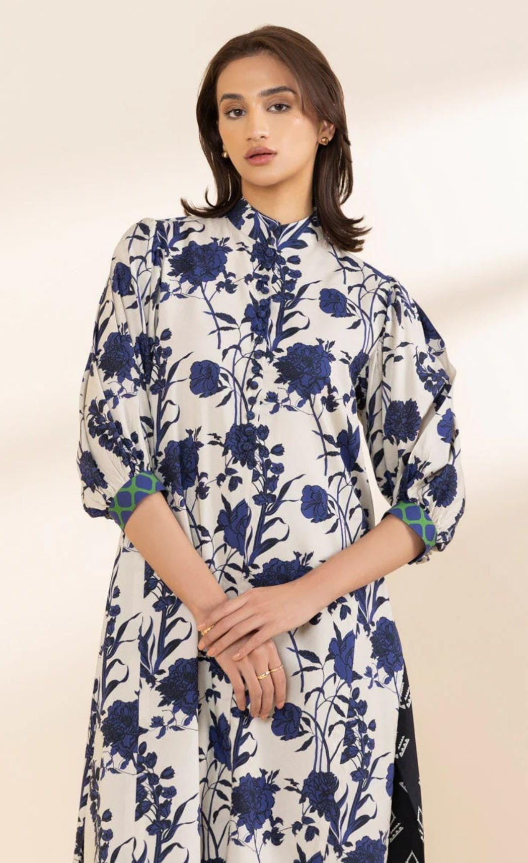 Sapphire Lawn Three Piece Suit SP-LWN-BLU06
