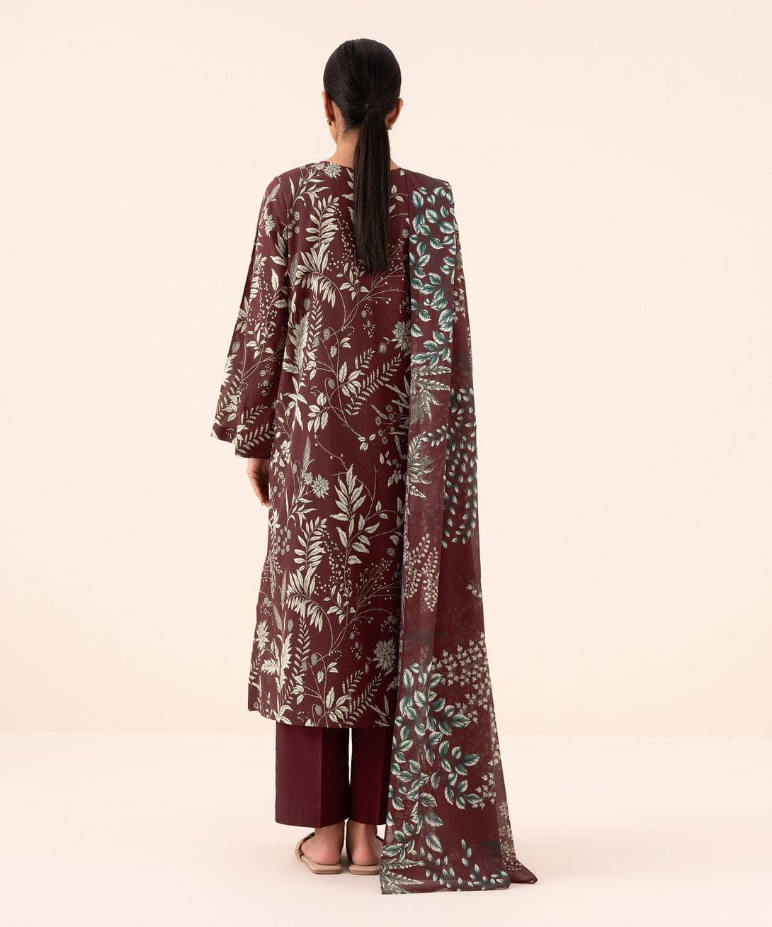 Sapphire Cotton Three Piece Suit SP-CT-RD02