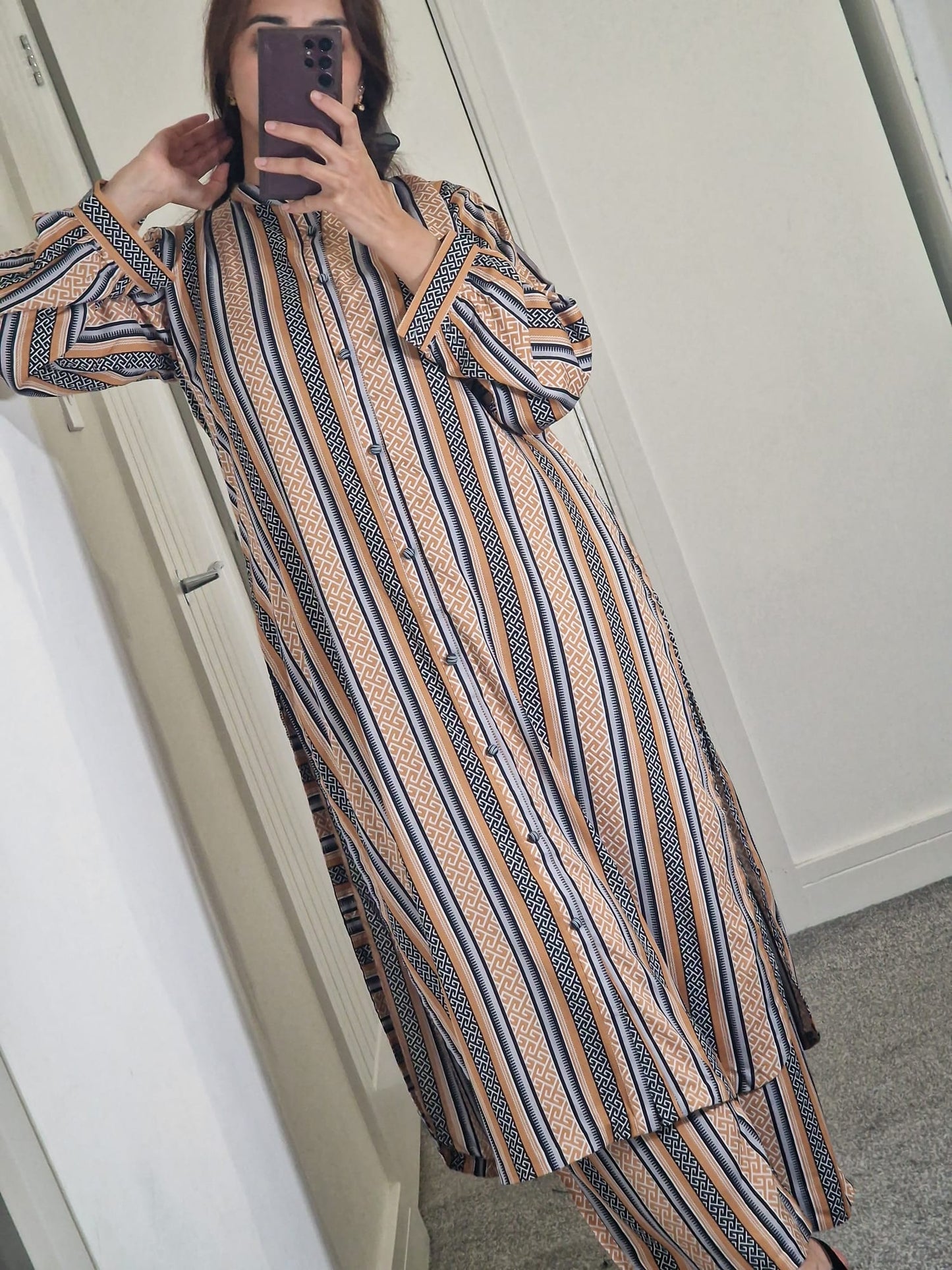 Uznau Linen Co-ord Set UZ-LNN-YL06