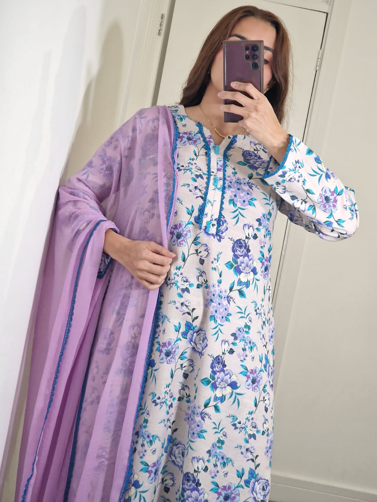 Uznau Khaddar Three Piece Suit UZ-KHD-PRP06