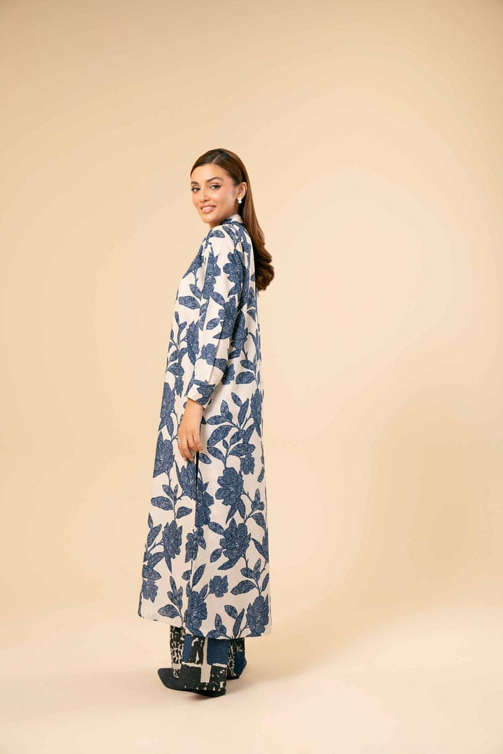 Nishaat Khaddar Three Piece Suit With Matching Dupatta NS-KHD-BLU01