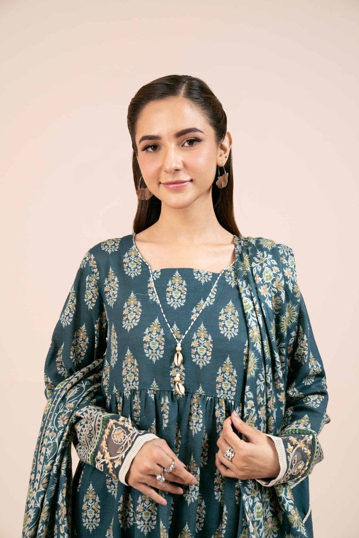 Nishaat Khaddar Three Piece SUIT NS-KHD-GR02