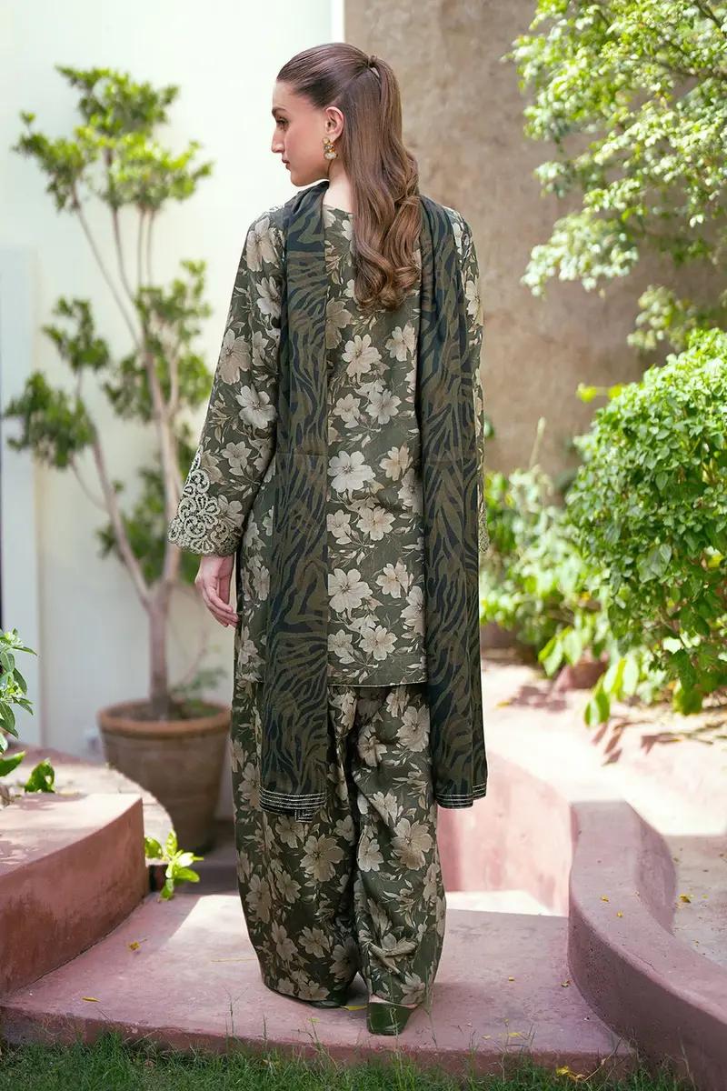 Baroque Viscose Linen Three Piece Suit BR-VC-GRY01