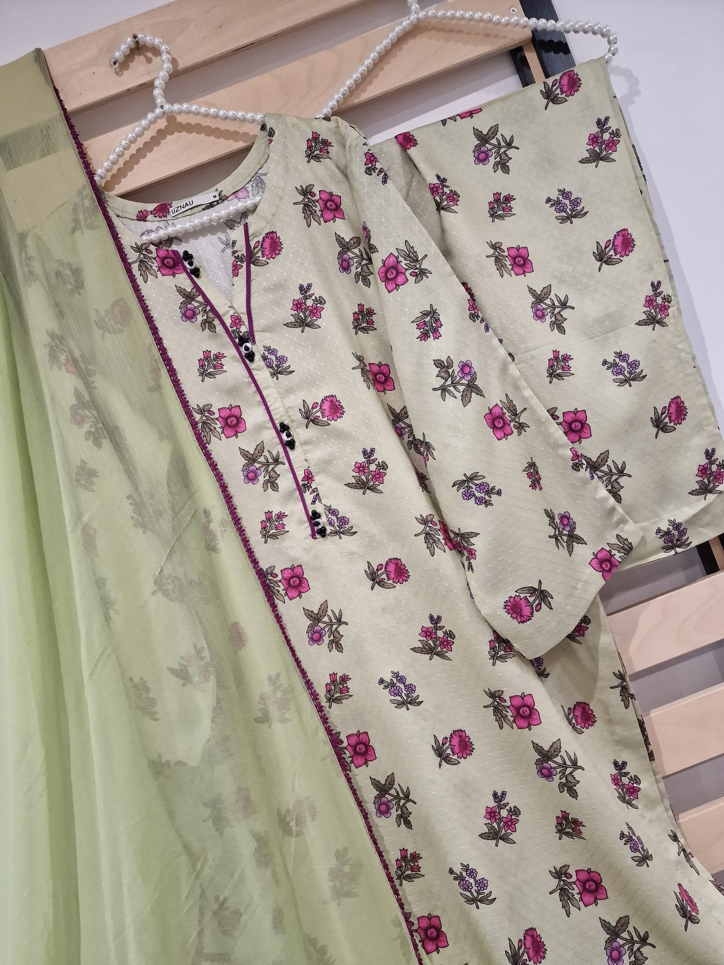 Uznau Linen Three Piece Suit UZ-LNN-PST02