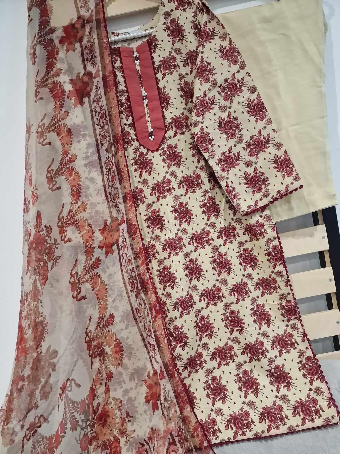 Khaadi Khaddar Three Piece Suit KH-KHD-BR01