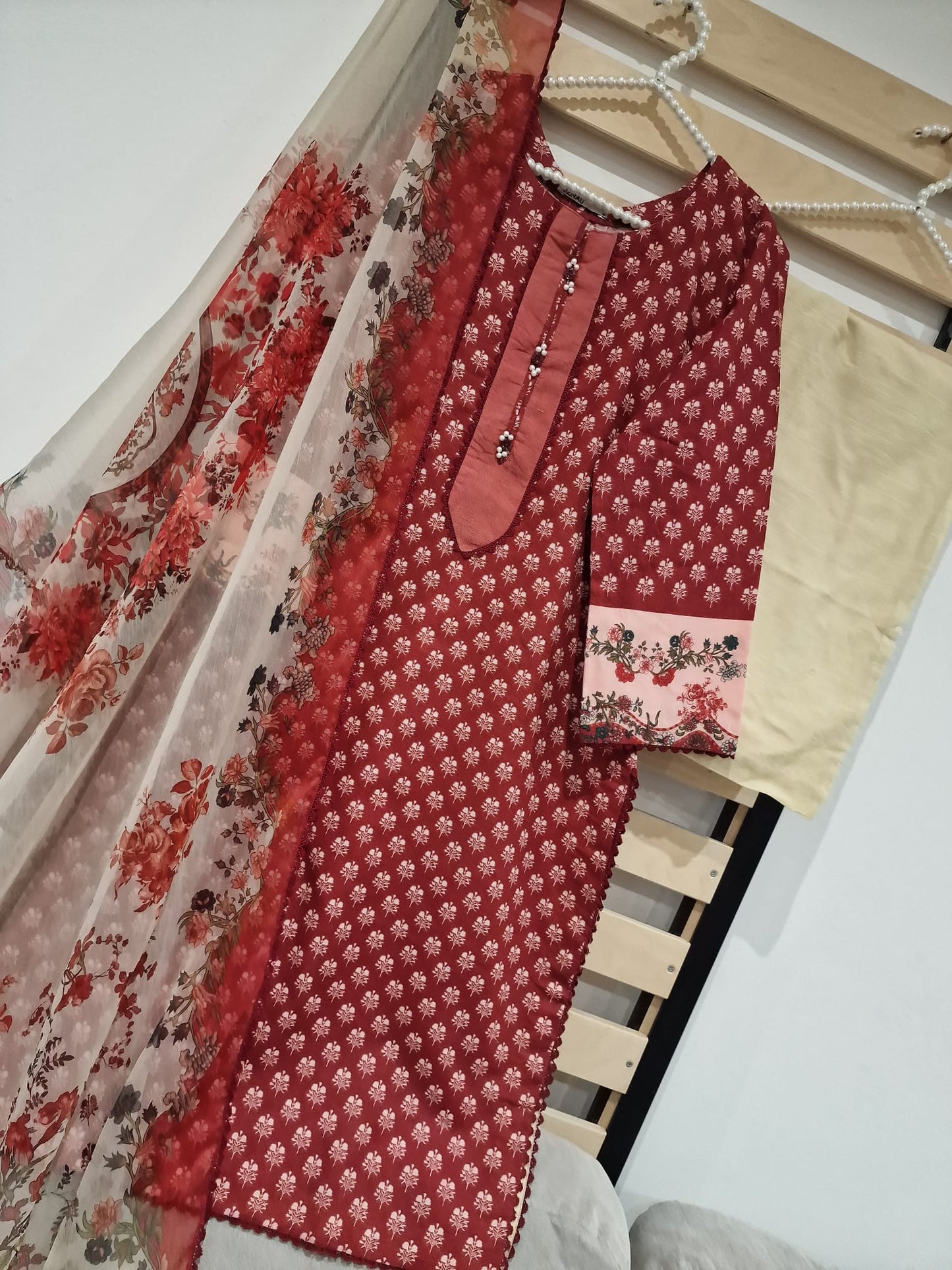 Khaadi Khaddar Three Piece Suit KH-KHD-RD01