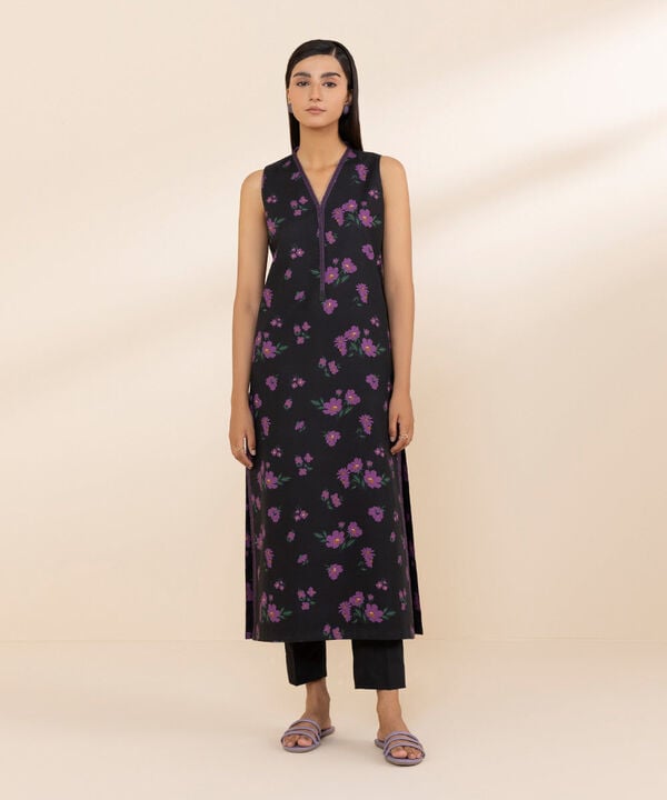 Sapphire Summer Lawn Suit With Chifoon Dupatta SP-LWN-BLK02