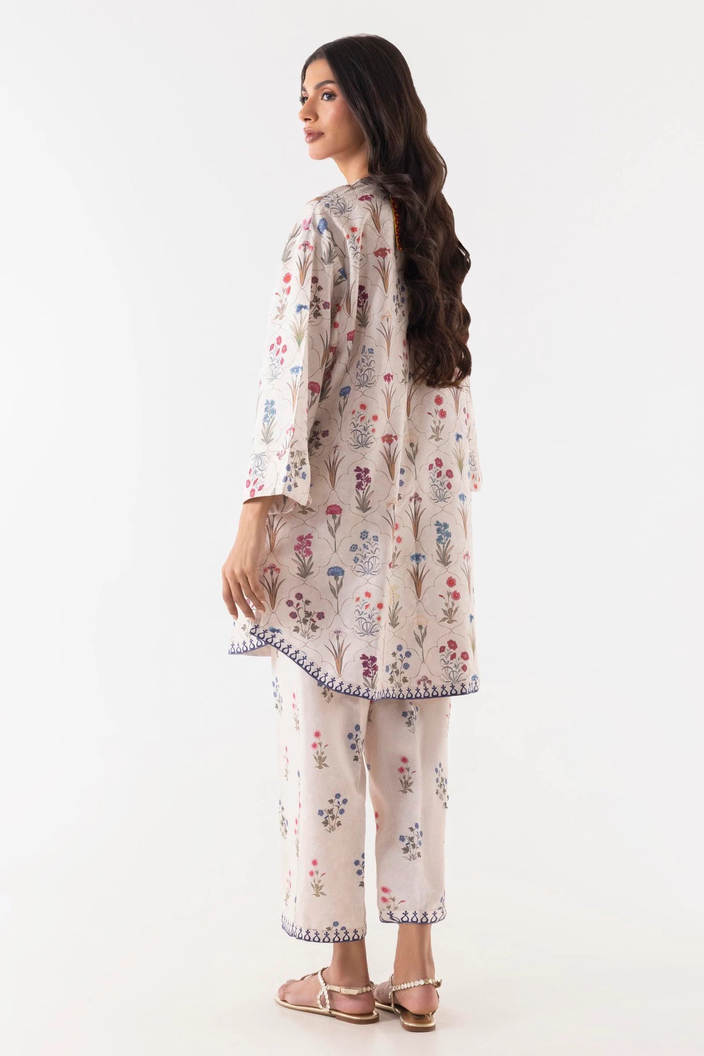 Sana Safinaz Blended Marina Three Piece Suit SF-MR-WHT01
