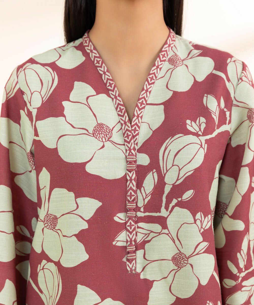 Sapphire Embroidered Khaddar Three Piece Suit SP-KHD-RD01