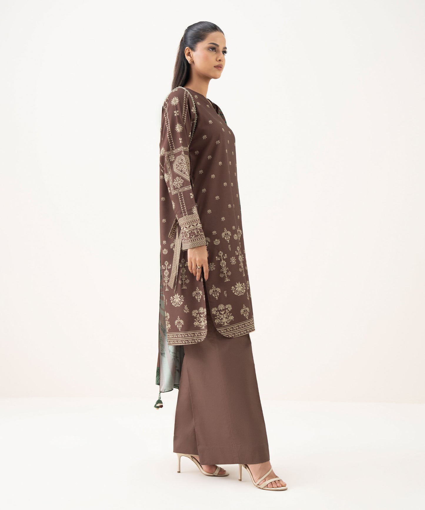 Sapphire Linen Three Piece Suit SP-LNN-BR02