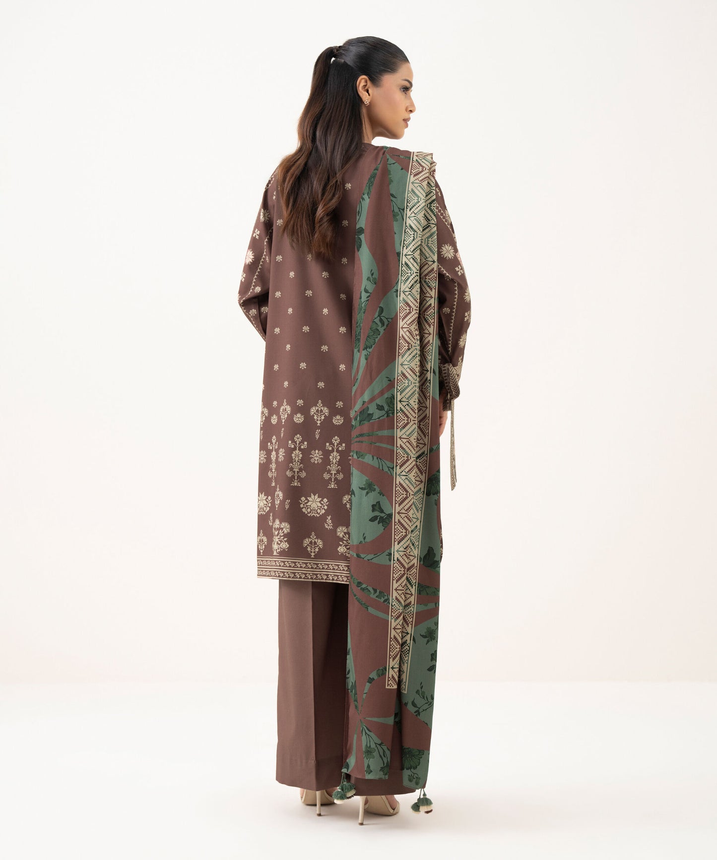Sapphire Linen Three Piece Suit SP-LNN-BR02