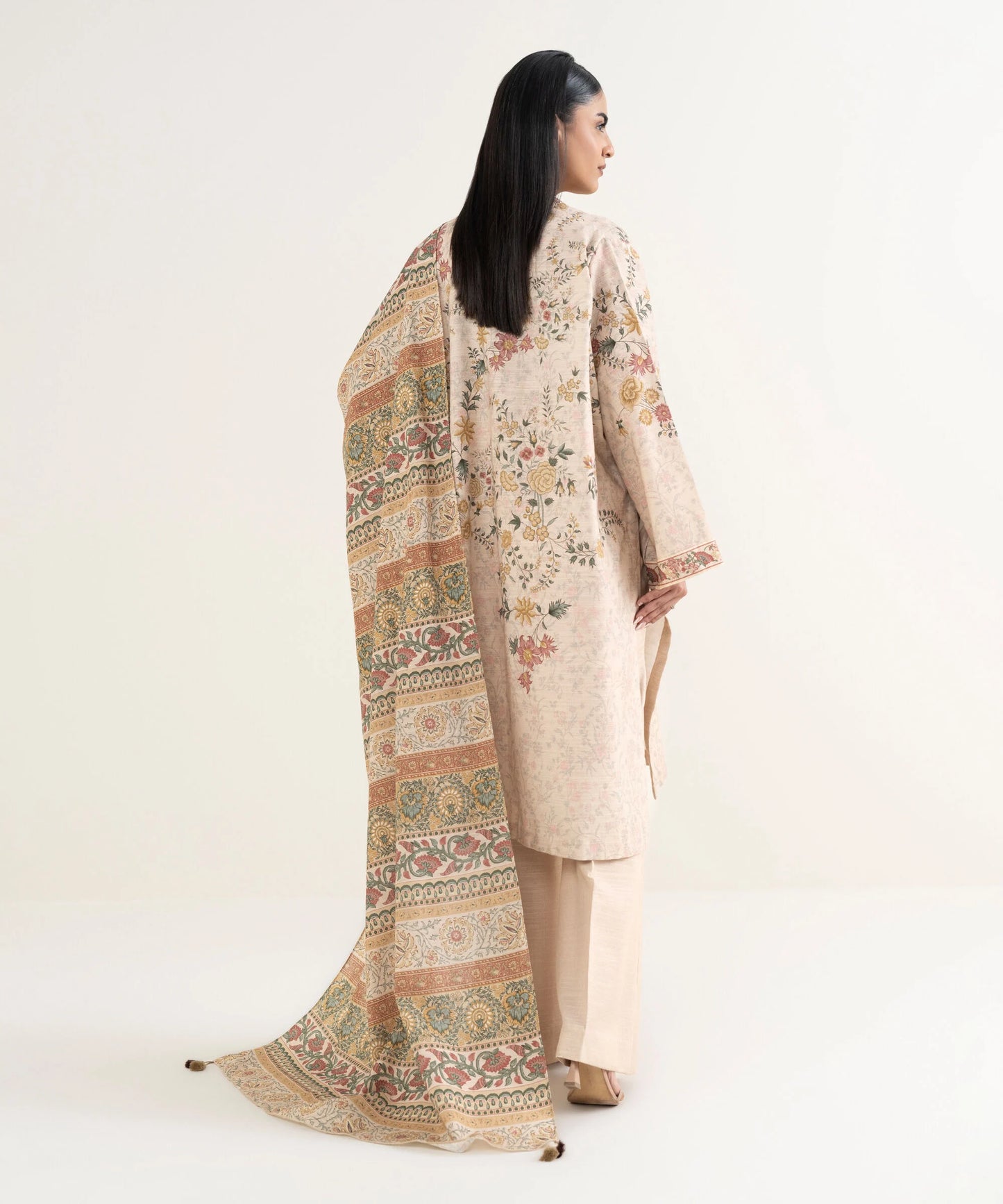 Sapphire Khaddar Three Piece Suit SP-KHD-BG02