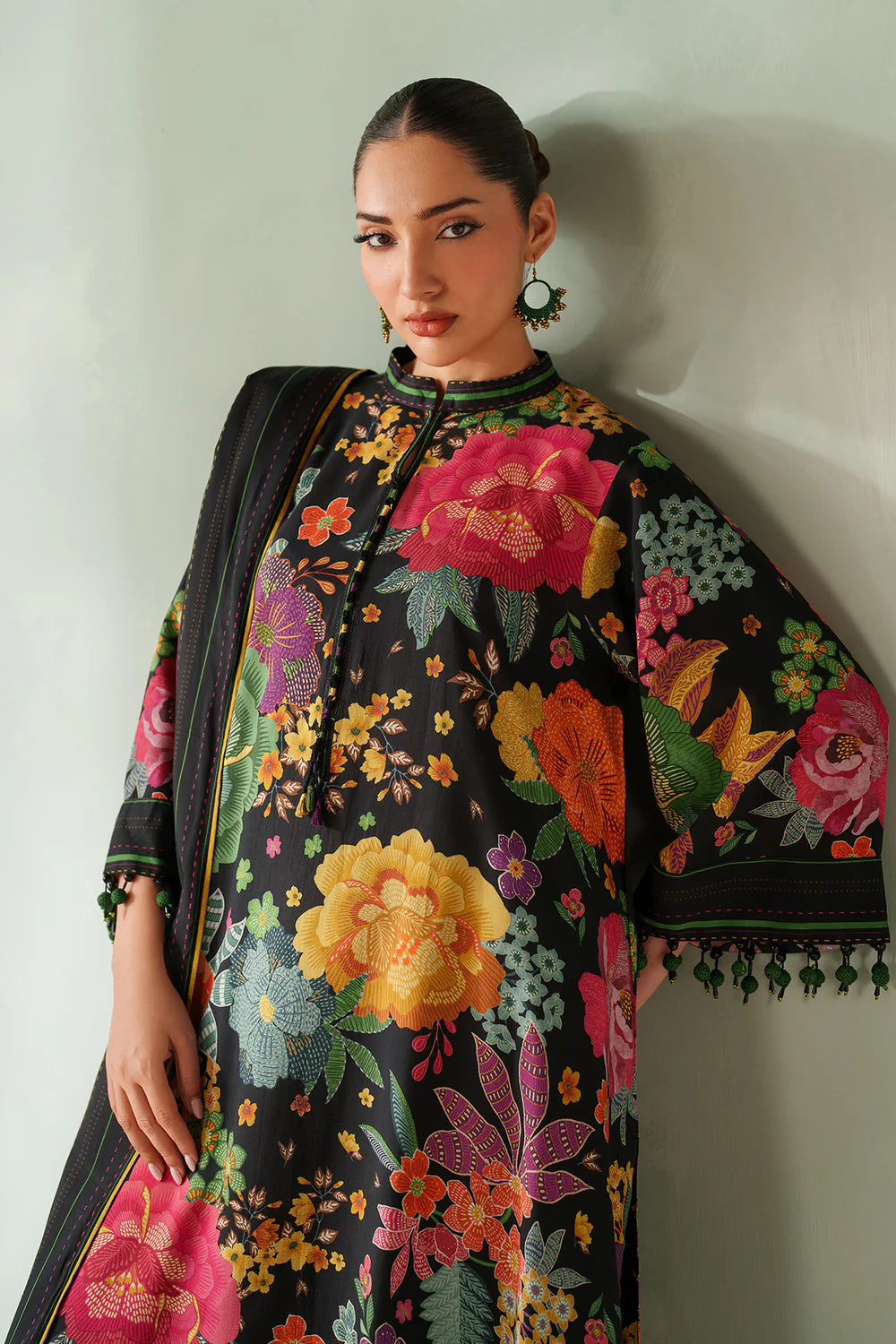 Baroque Viscose Linen Three Piece Suit BR-VC-MULT02