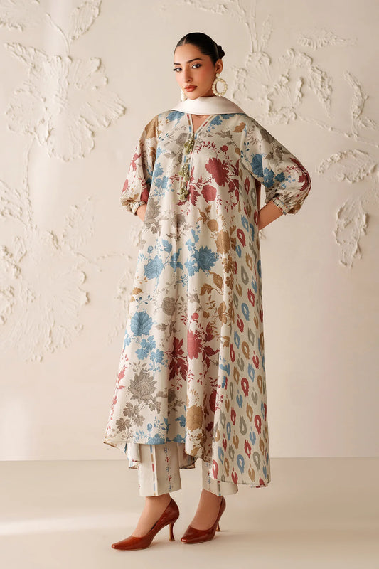 Baroque Viscose Linen Three Piece Suit BR-VC-WHT01