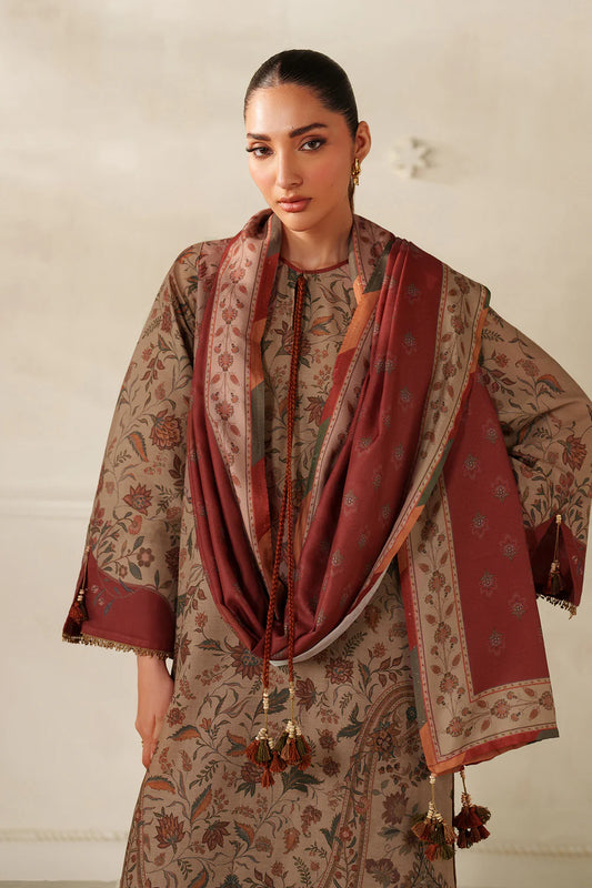 Baroque Viscose Linen Three Piece Suit BR-VC-PNK02