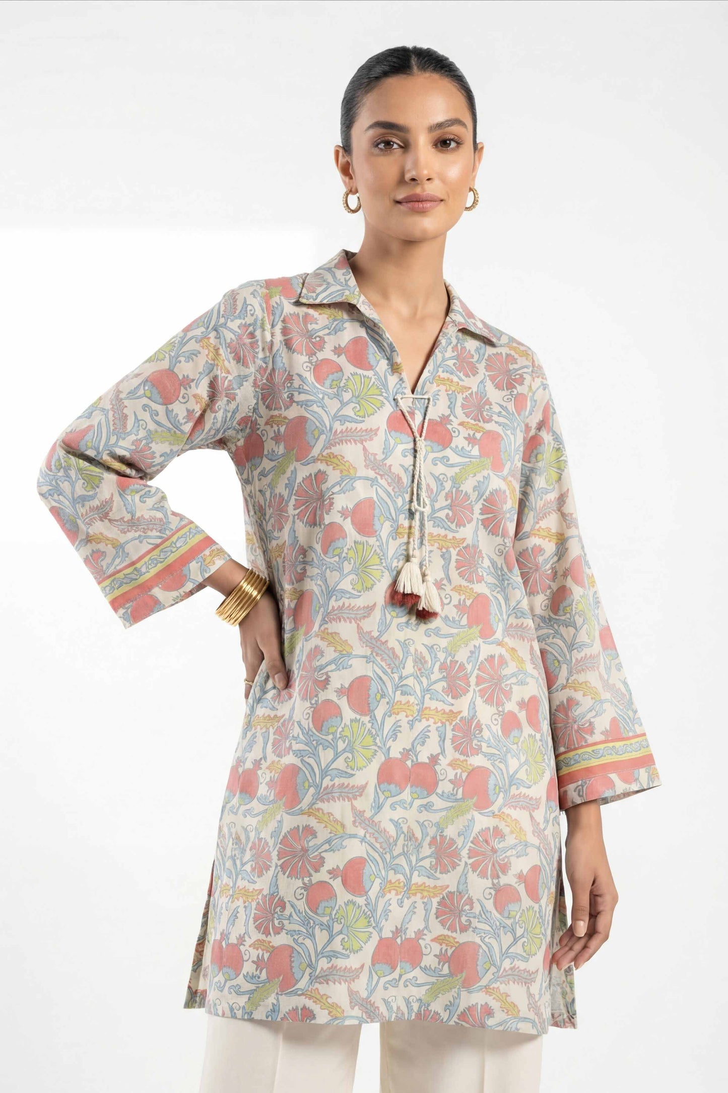 Nishat Lawn Suit Three Piece NS-LWN-BG02