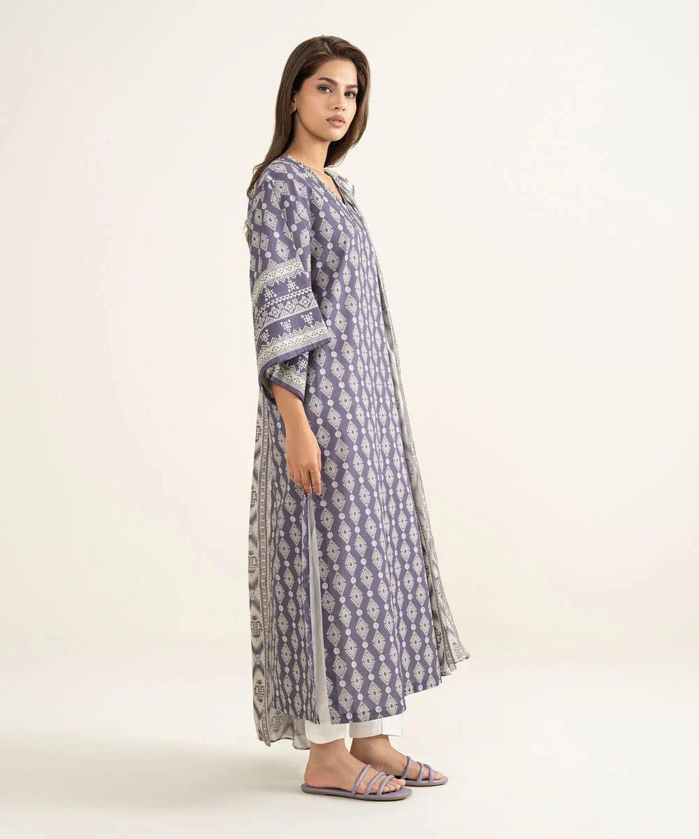 Sapphire Printed Lawn Suit With Matchin Dupatta SP-LWN-BLU010