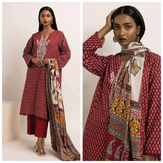 khaadi summer lawn Pakistani trouser kameez dupatta tailored stiched  Traditional Clothing